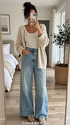 Choosing Soft Knitwear and Denim for Casual Fall Days