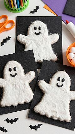 Making Spooky Snail Crafts With Yarn and Felt