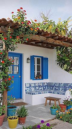 Preparing Walls for Red Floral Mediterranean Wallpaper