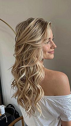 Adding Loose Waves and Face Framing Tendrils for Formal Events
