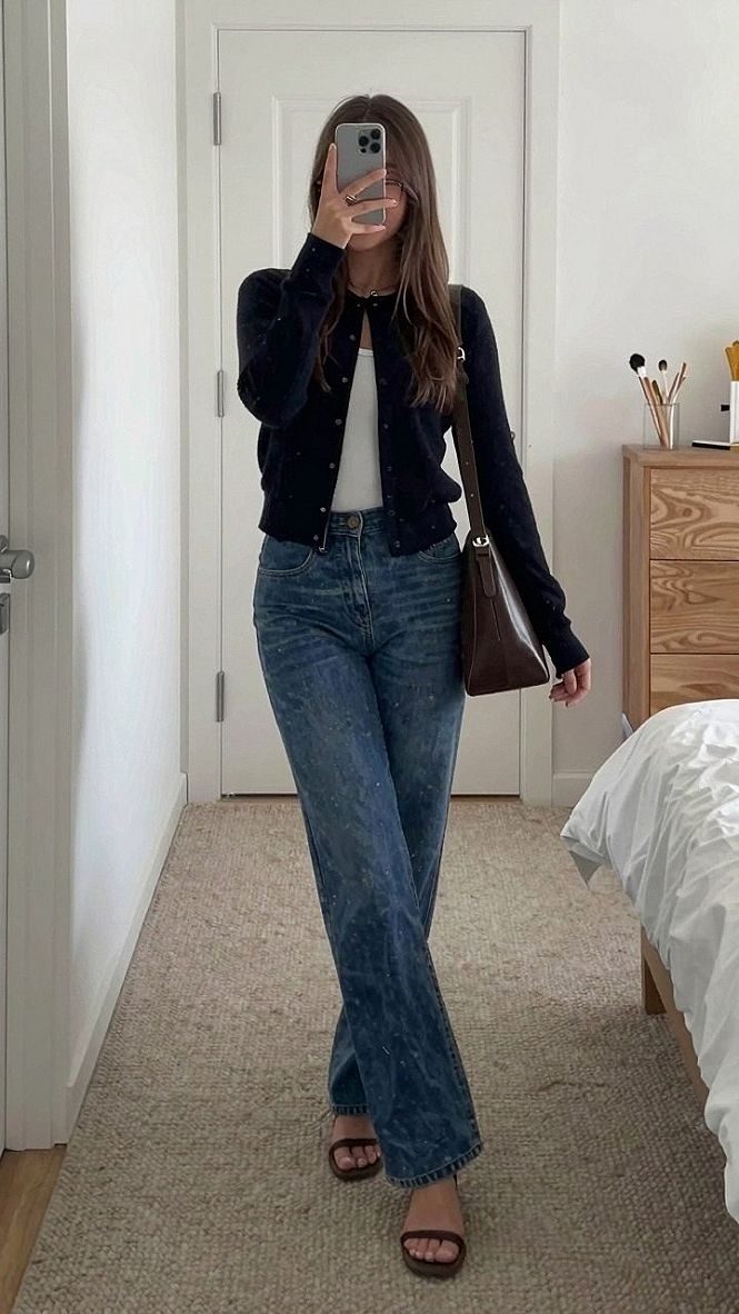 Keeping Dark Jeans and Knit Sweaters Looking New