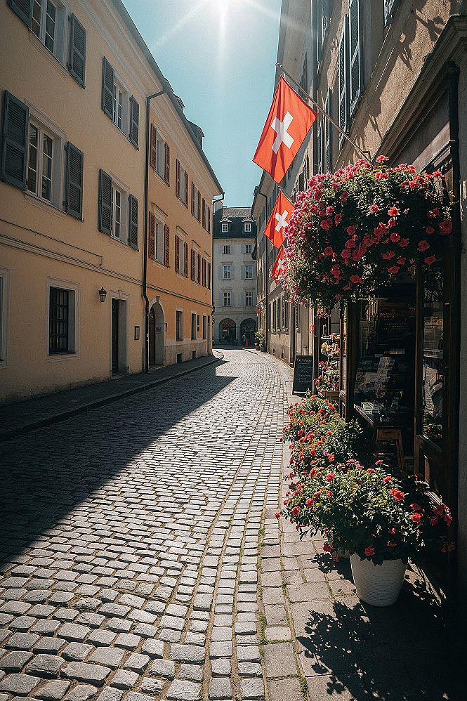 Zurich Charm: Dream Vacation Home on Picturesque Swiss Streets