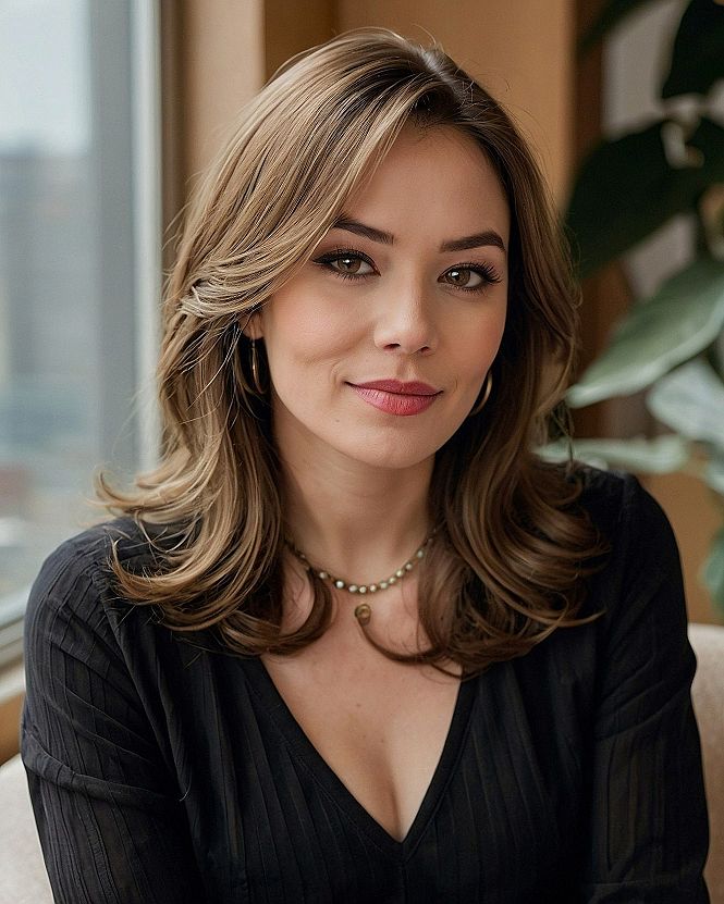 Head and Shoulders Portrait with Soft Lighting