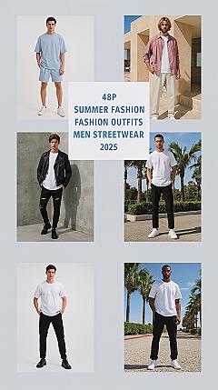Top Men’s Summer Fashion Outfits & Streetwear Trends 2025