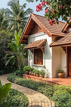 Traditional Kerala Charm: Decor Garden Ideas for Natural Landscaping