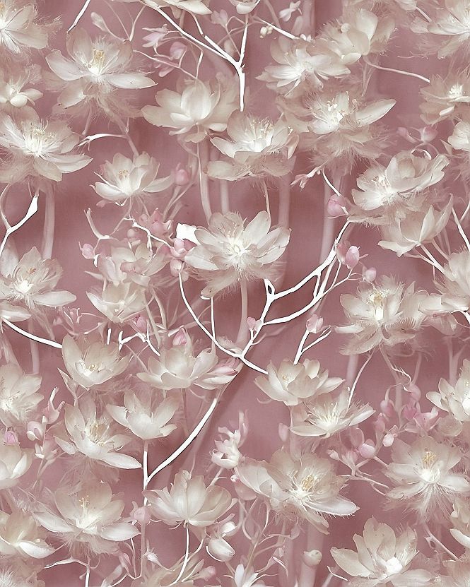 Adding Floral Motifs to Your Pink Aesthetic Rooms