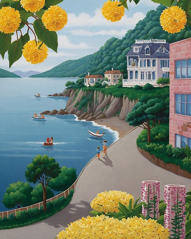 Adding Sunny Seaside Scenery to Your Phone Background