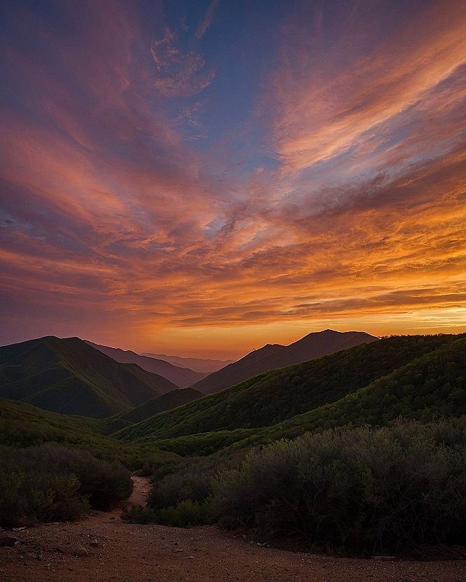 Adding Mountain Sunset Phone Wallpapers for Spring