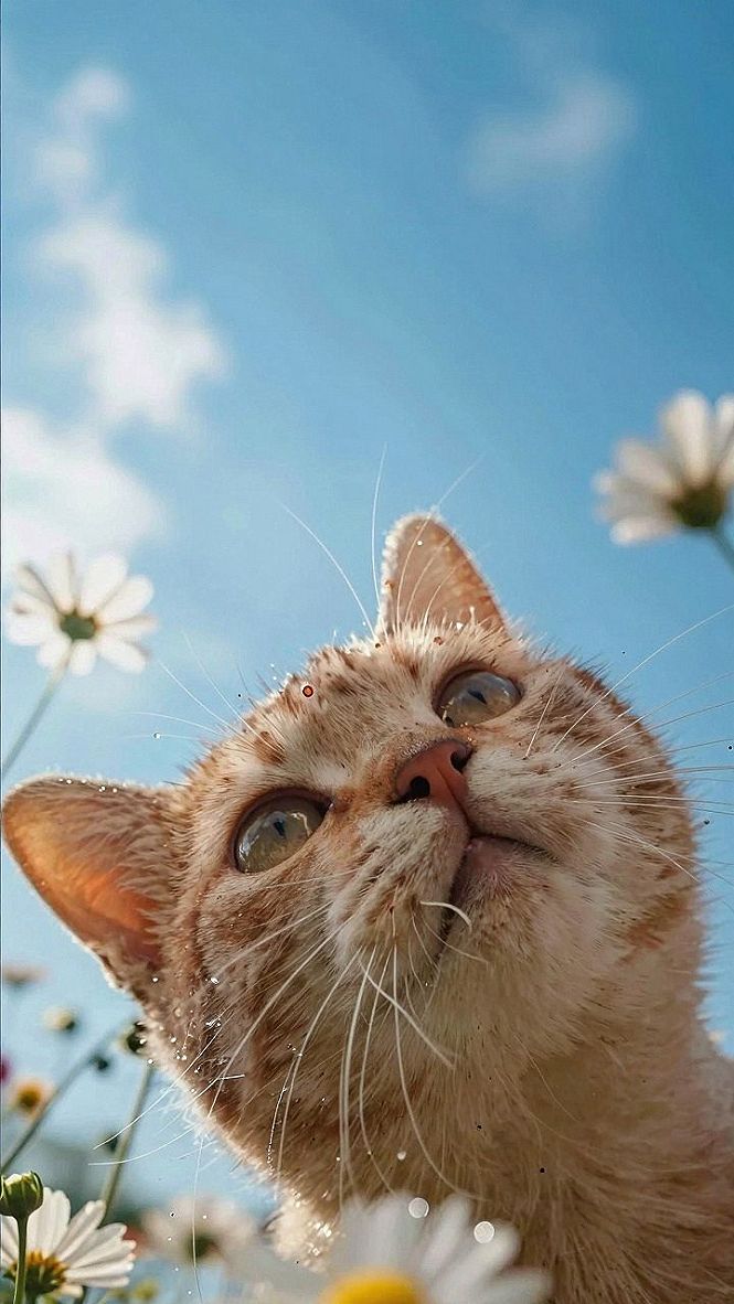 Adding Sunny Outdoor Cat Wallpapers To Your Phone