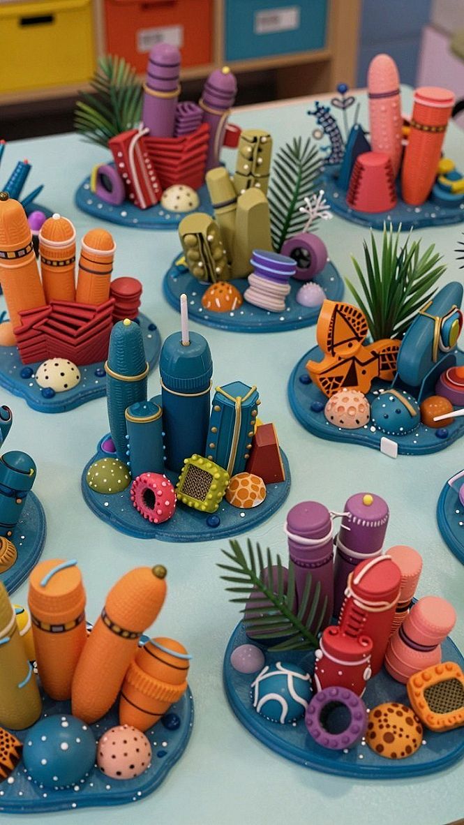 Creating Clay Snail Sculptures With Toddlers