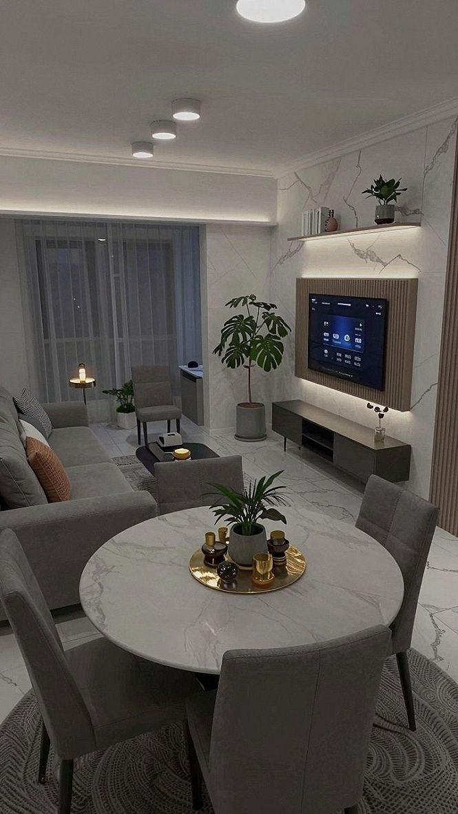 Creating an Open Dining and Living Room Flow