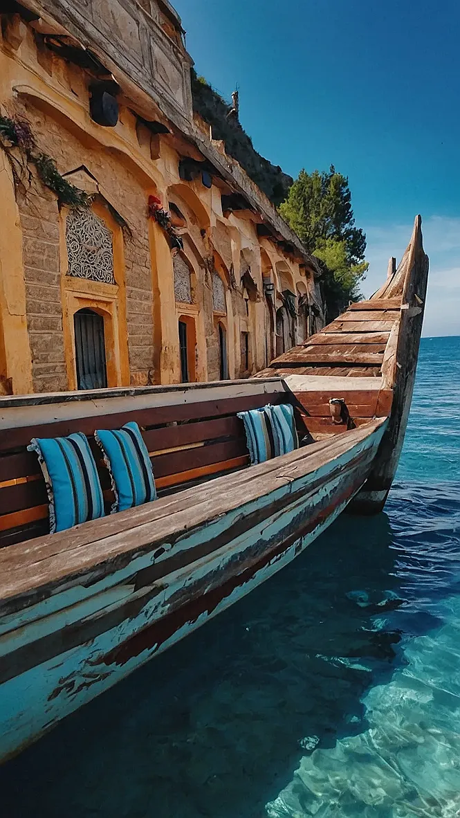 Idyllic Countryside Rolling Hills and Wildflowers