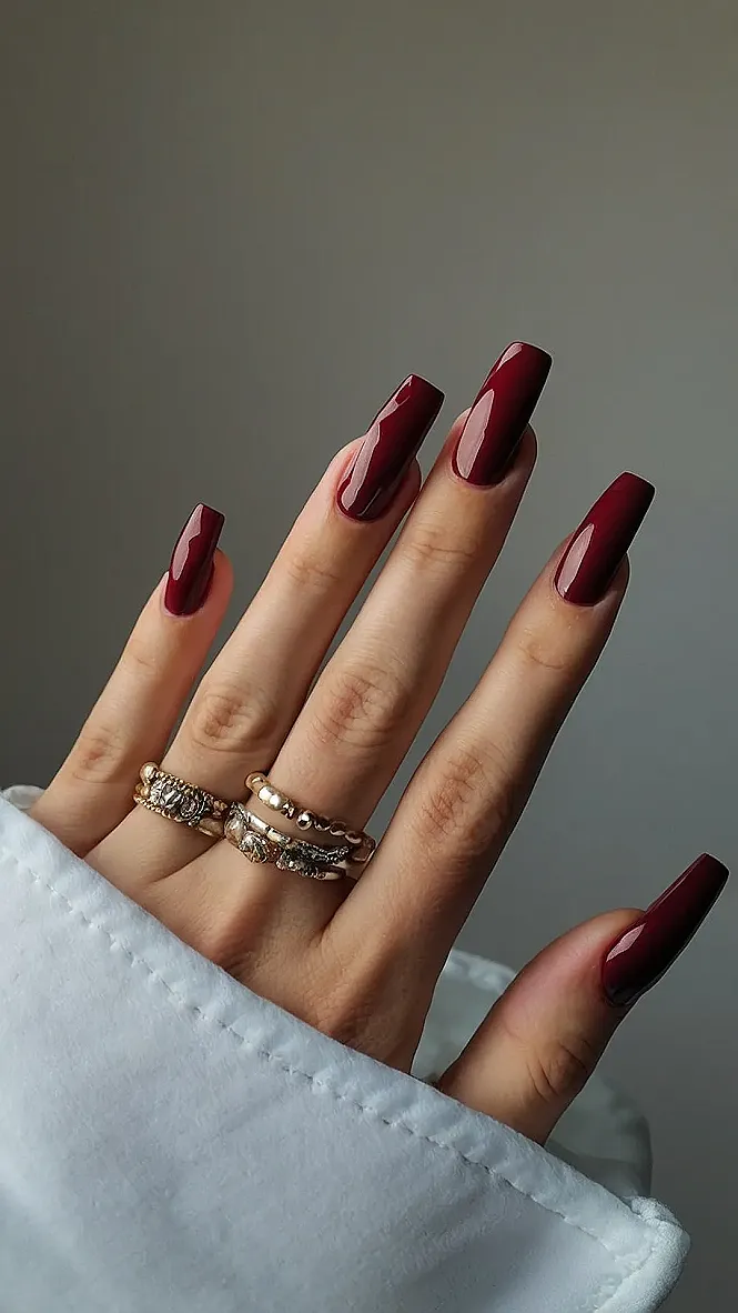 Burgundy Fall: