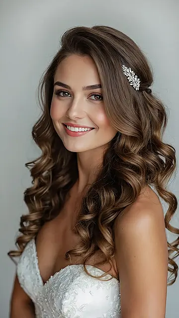 The Perfect Bridal Swirl