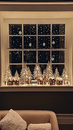 Gingerbread Pane Glow