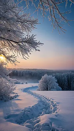 Frosted Golden Hours