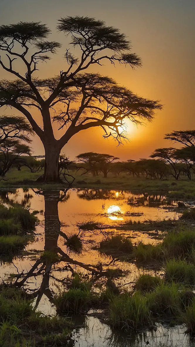 The Veld's Golden Veil
