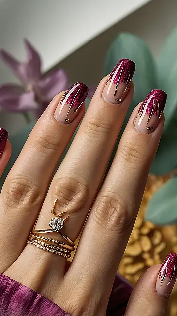 Shine Bright: 2025 Short Nails