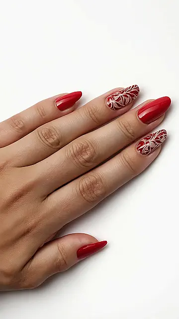 Emerald Frost Nails