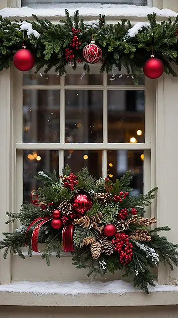 Window’s Holiday Sparkle