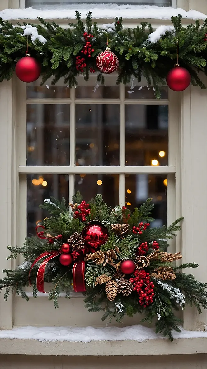 Window's Holiday Sparkle