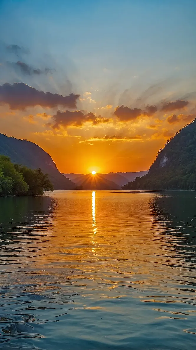 Sunset Brilliance, Denmark's Frame