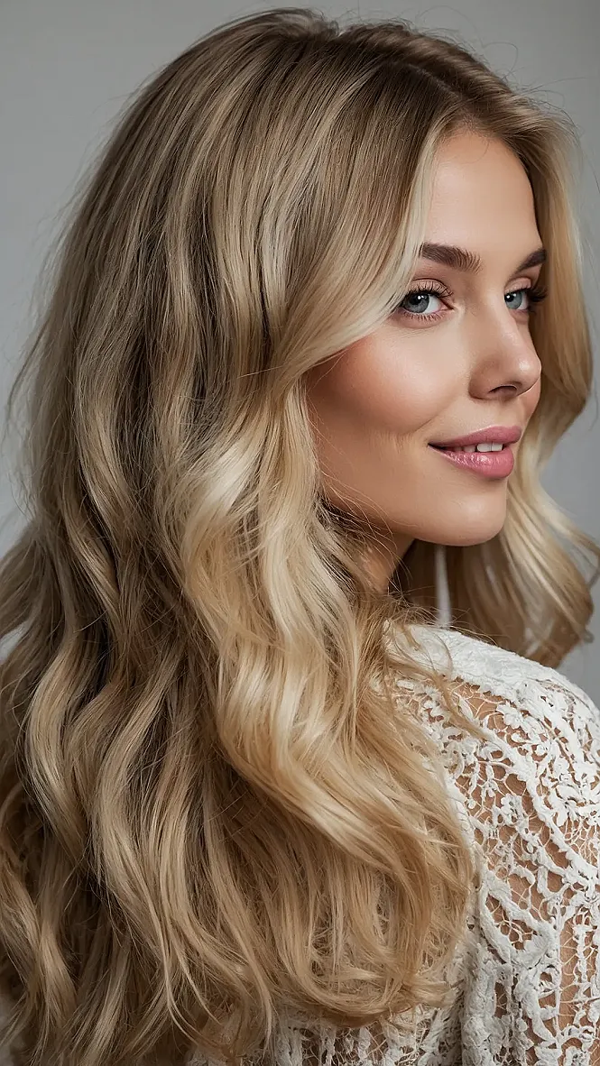 Buttery Blonde Crown