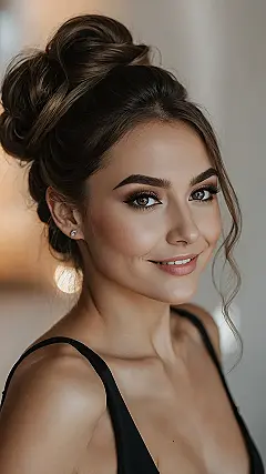 Twirls of Brunette Perfection