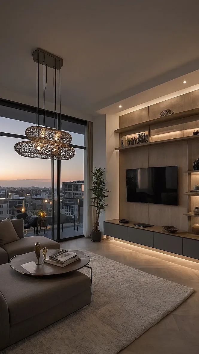 Effortless Apartment Glow