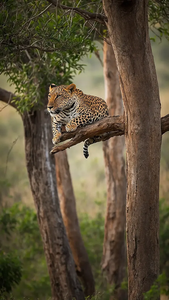 Safari's Golden Canvas