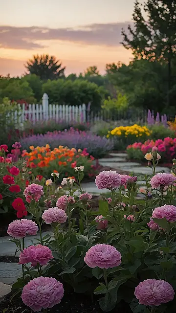 Floral Fiesta Sunset