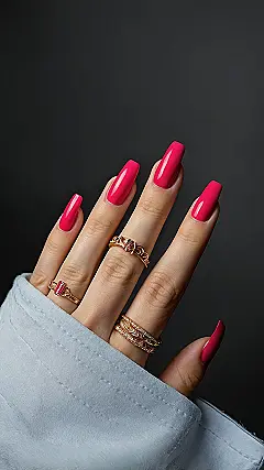 Summer Glow Nails