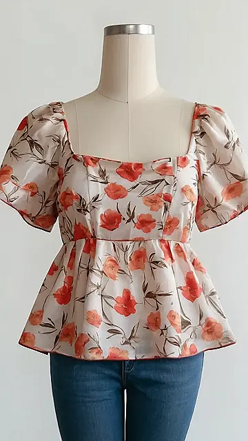 Blooming Blouse Designs
