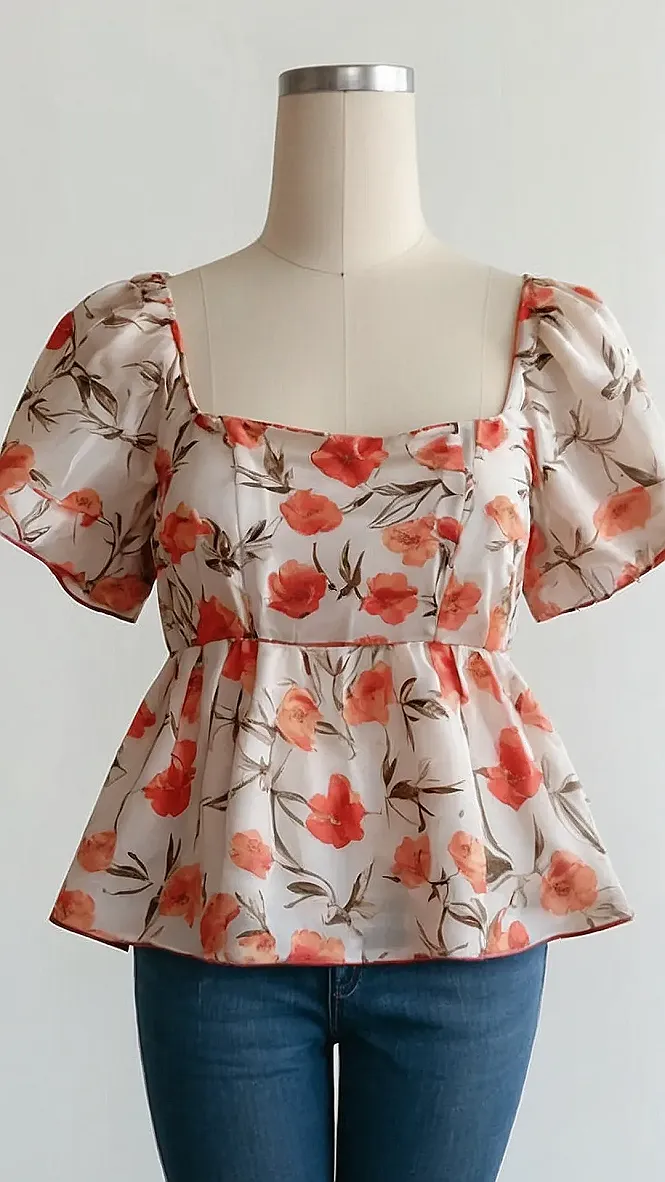 Blooming Blouse Designs