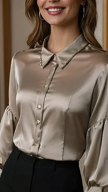 Satin Chic Blouses