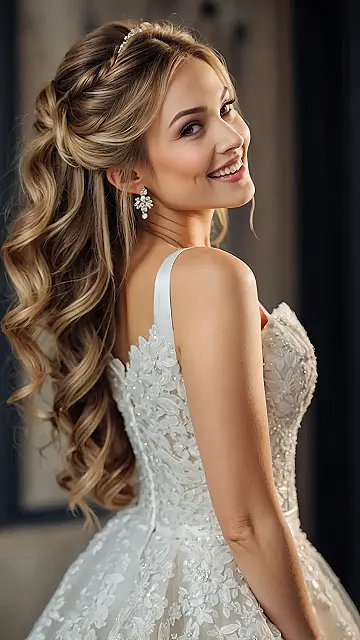 Simply Radiant Bridal Hair