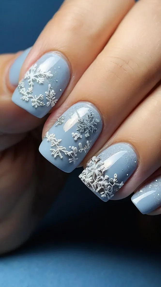 Shimmering Snowflakes