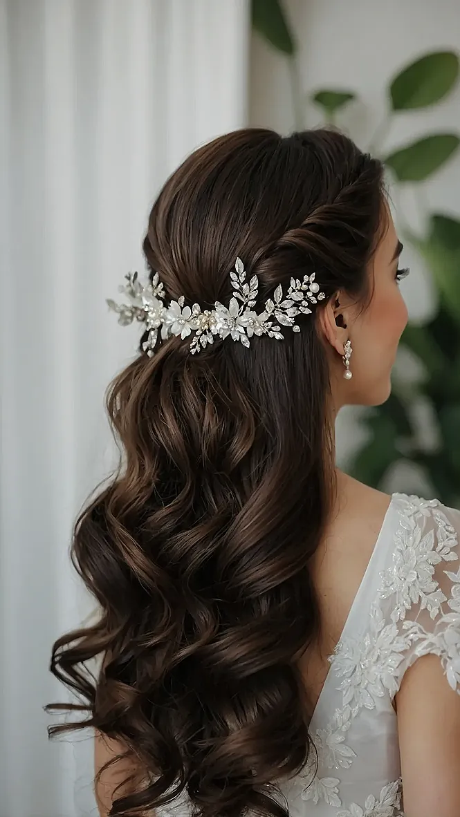 Wedding Hair That Shines