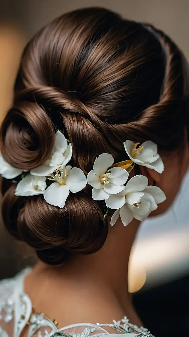 Bohemian Bridal Hair