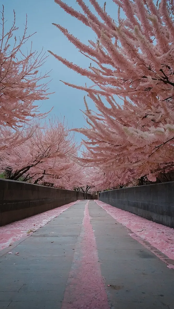 Pink Pathways to Paradise