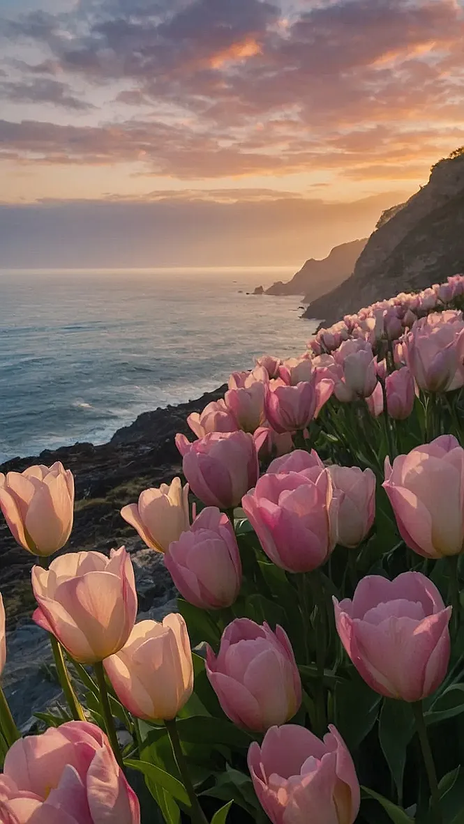 Coastal Tulips