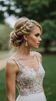 Bridal Party Hair: Polished