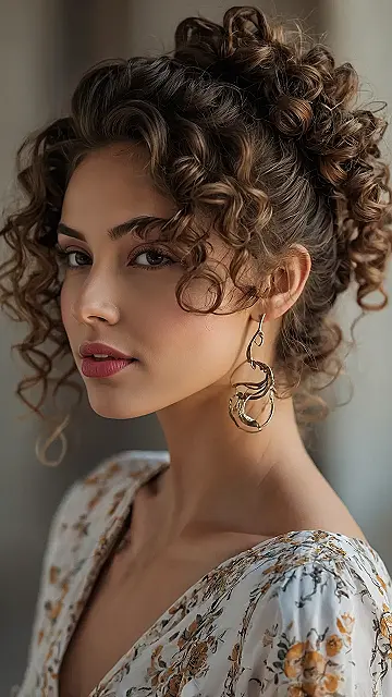 Bangs That Pop, Curls That Drop