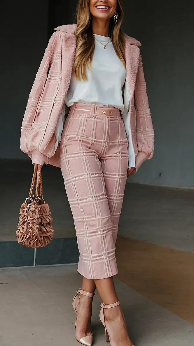 The Chic Pink Suit