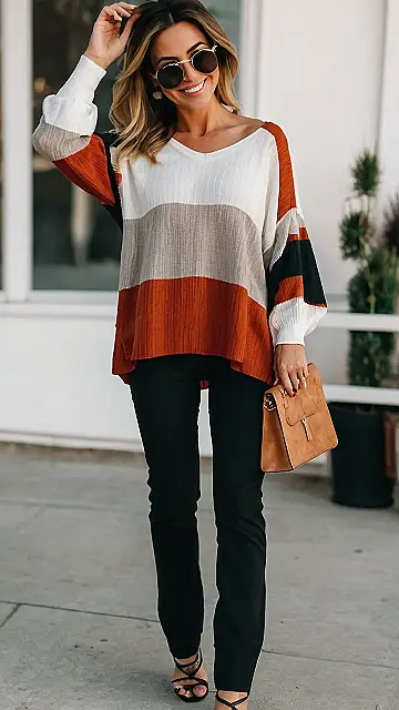 Stripes & Sun: Mom Goals: Stripes, Style, and Sunglasses!