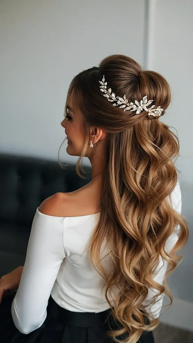 Glamorous Bridal Hair