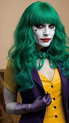 Joker-licious: A Look That’s Totally Off the Wall!