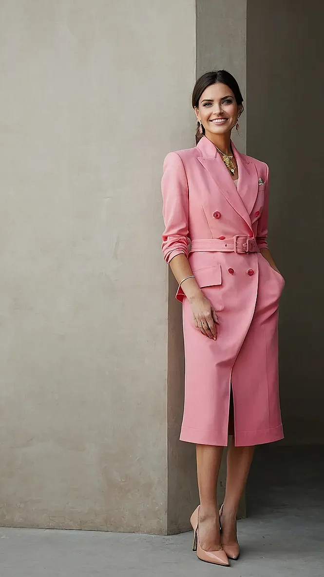 Pink Power: The Ultimate Suit