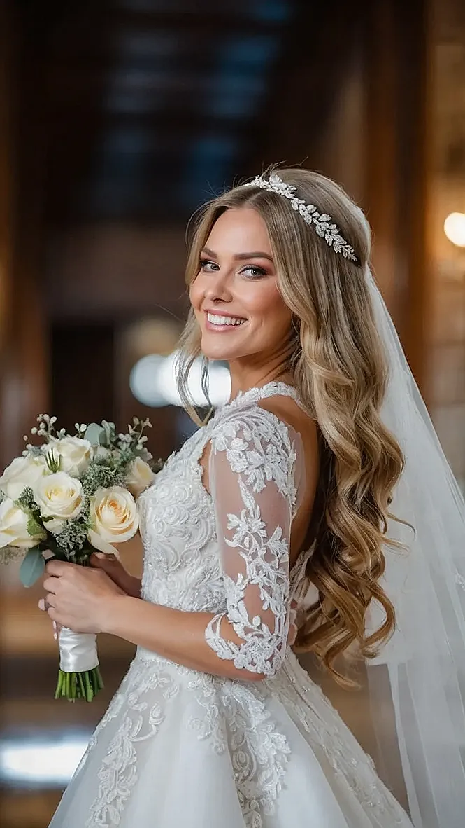 Classic Wedding Hairstyles Enhanced with Elegant Veils