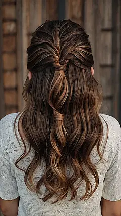 Half-Up, Half-Down: Homecoming Hair Perfection